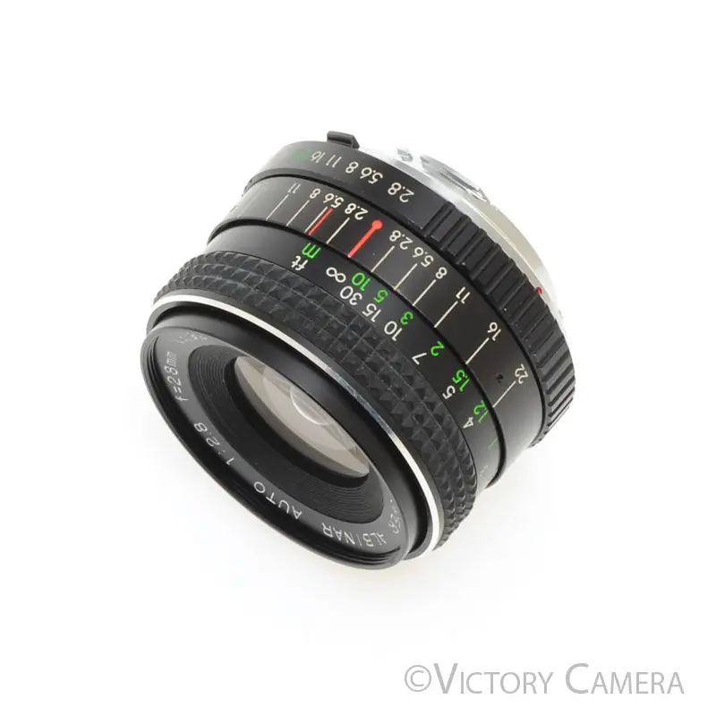 Albinar 28mm f2.8 Wide Angle Lens for Minolta MD [EXC]