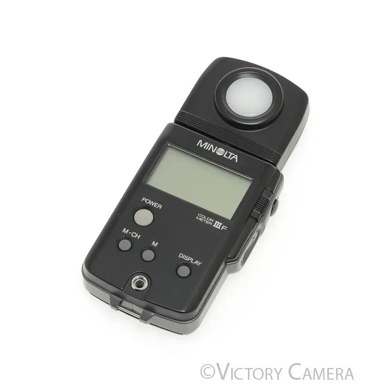 Minolta Color Meter IIIF III F w/ Case [EXC]