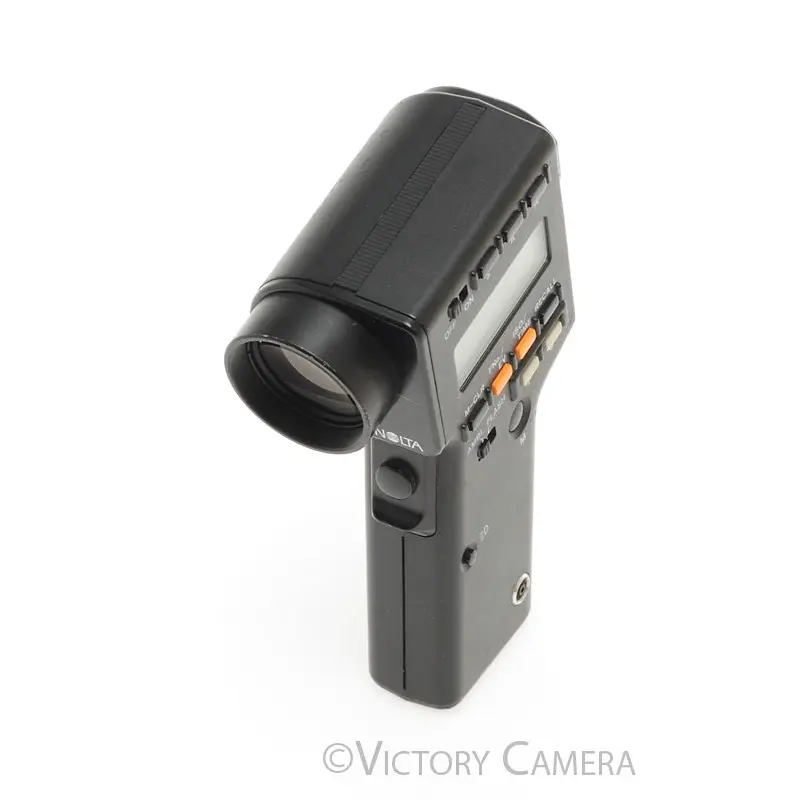 Minolta Spotmeter F Digital Spot Meter Light Meter  [EXC]