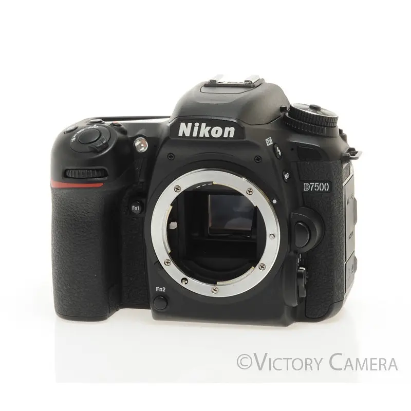 Nikon D7500 20.9MP DX DSLR Camera Body ~12000 Shots [EXC+]