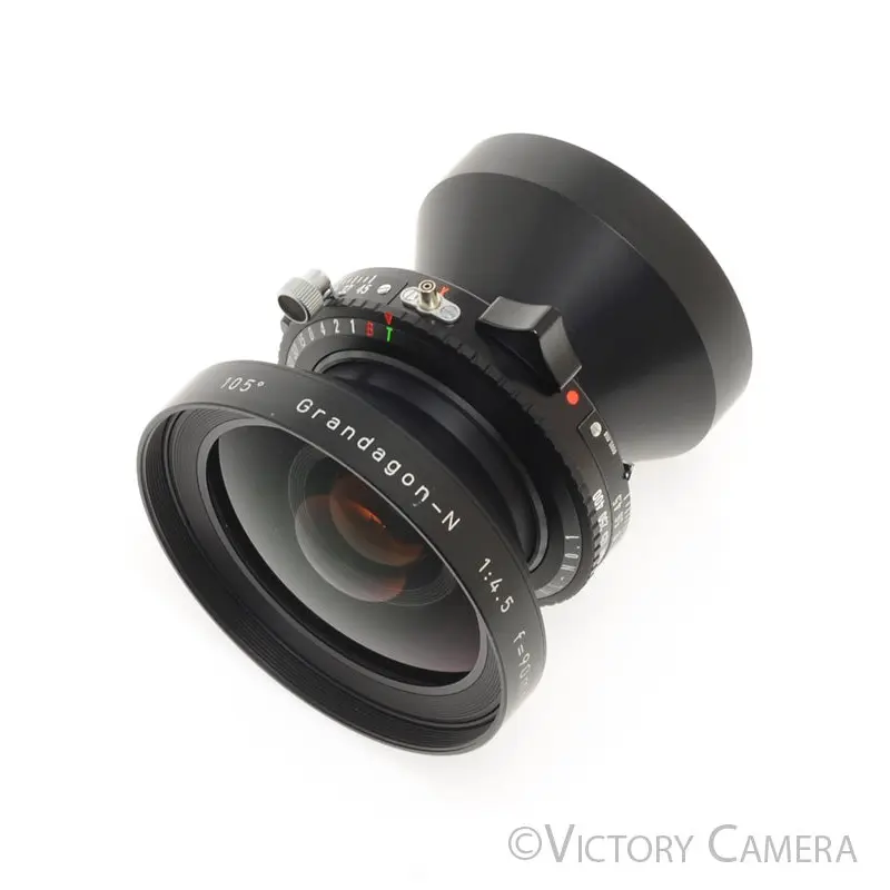Rodenstock Grandagon-N 90mm f4.5 MC 4x5 View Camera Lens Copal Shutter [EXC-]