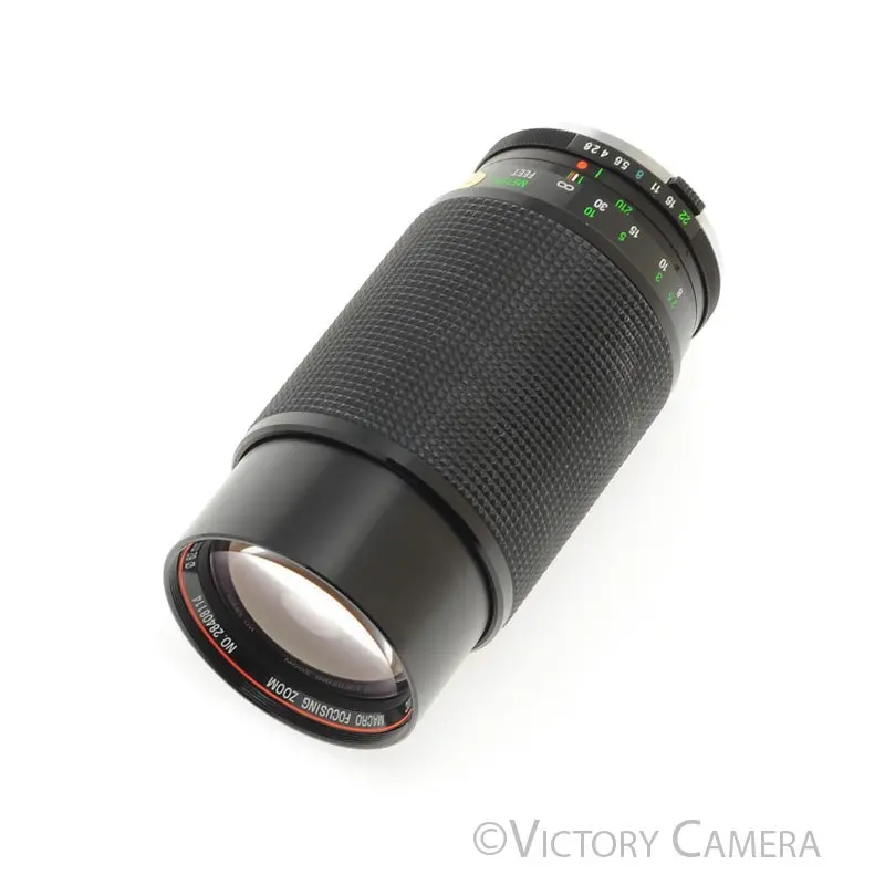 Vivitar Series 1 70-210mm f2.8-4 Multi Coated Macro Lens for Olympus  [EXC+]