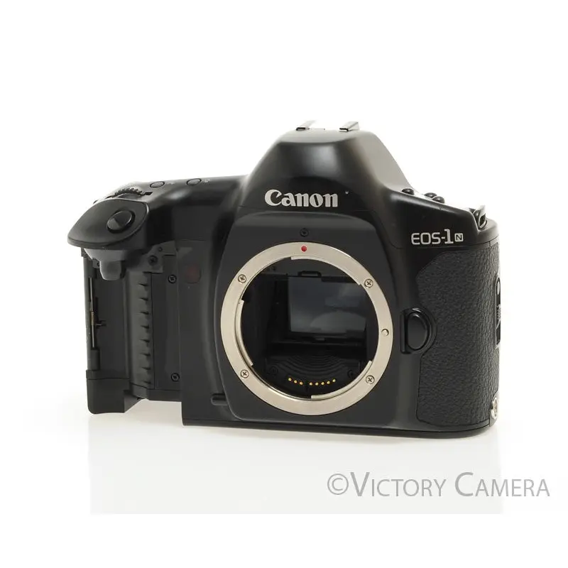Canon EOS-1N Black Autofocus 35mm FILM SLR -BC ERROR, AS IS- [AS-IS]