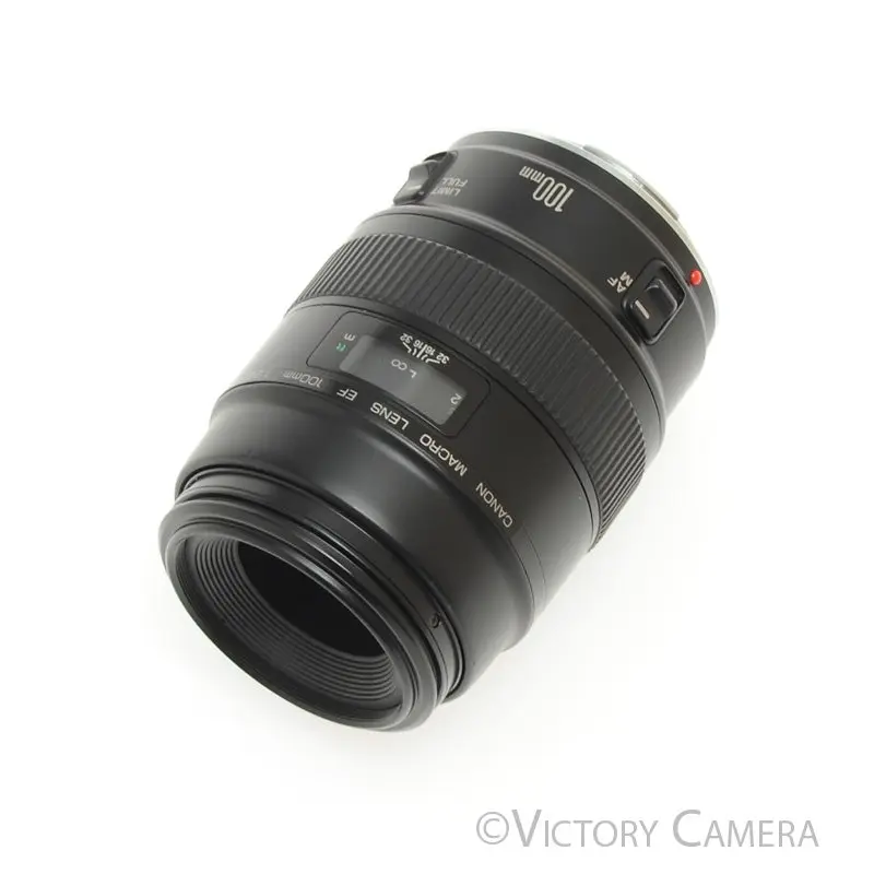 Canon EOS EF 100mm f2.8 USM 1:1 Macro AF Telephoto Prime Lens  [EXC]
