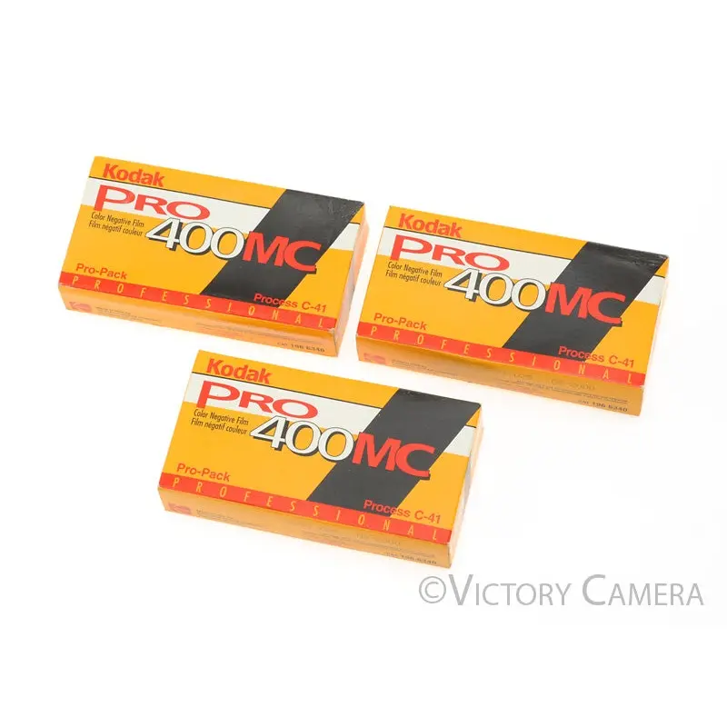 14x Kodak Pro 400MC 120 Medium format Color Negative Film (Exp. 2000) [AS-IS]