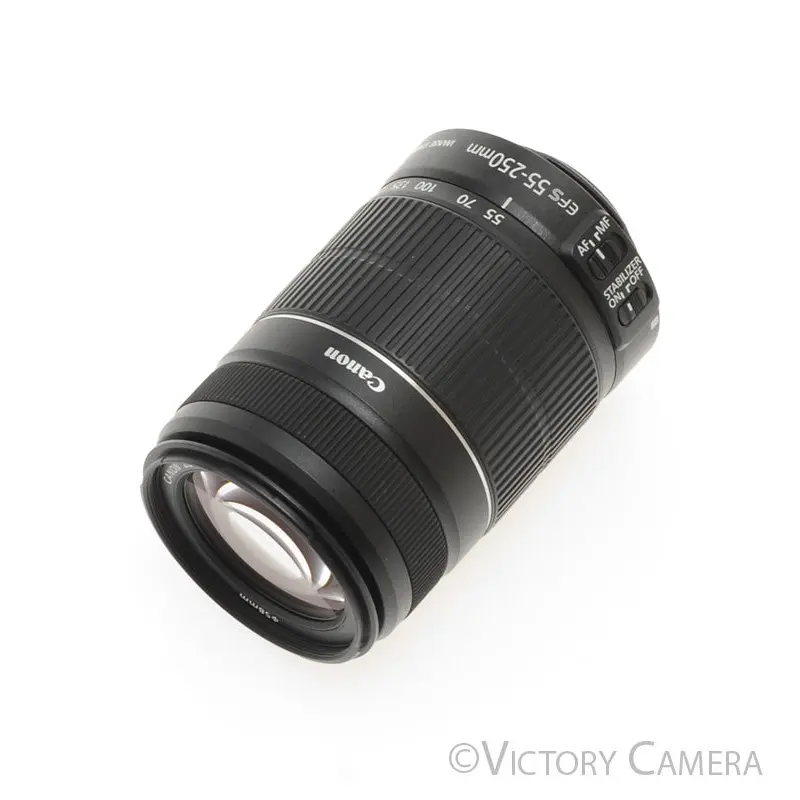 Canon EF-S 55-250mm f4-5.6 IS II Telephoto Zoom Lens  [EXC+]