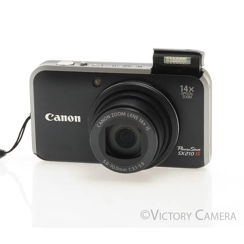 Canon PowerShot SX210IS 14.1MP Compact Digital Camera  [EXC+]
