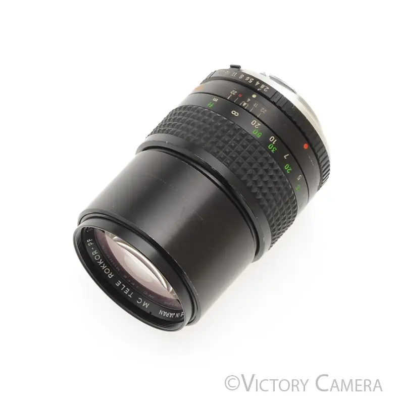 Minolta MC Tele Rokkor-PF 135mm f2.8 Prime Lens [EXC-]