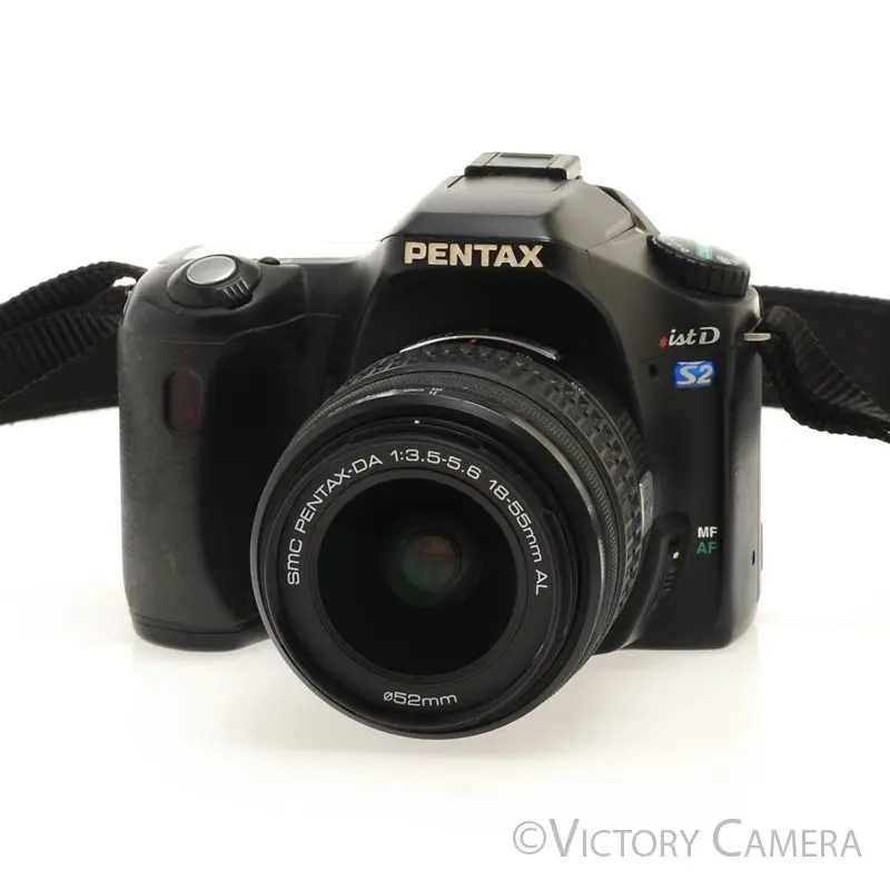 Pentax *ist D S2 6.1MP Digital SLR Camera w/ 18-55mm Zoom Lens [EXC]