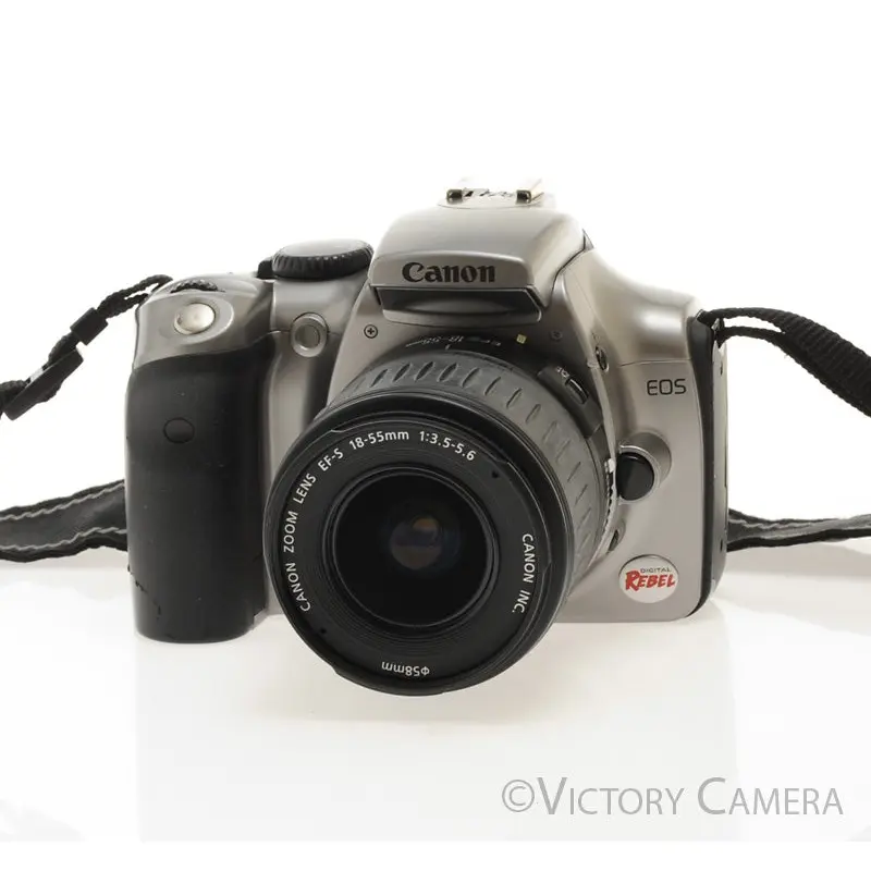 Canon EOS Digital Rebel DS6041 6.3MP Digital SLR w/ EF-S 18-55mm Lens [EXC-]
