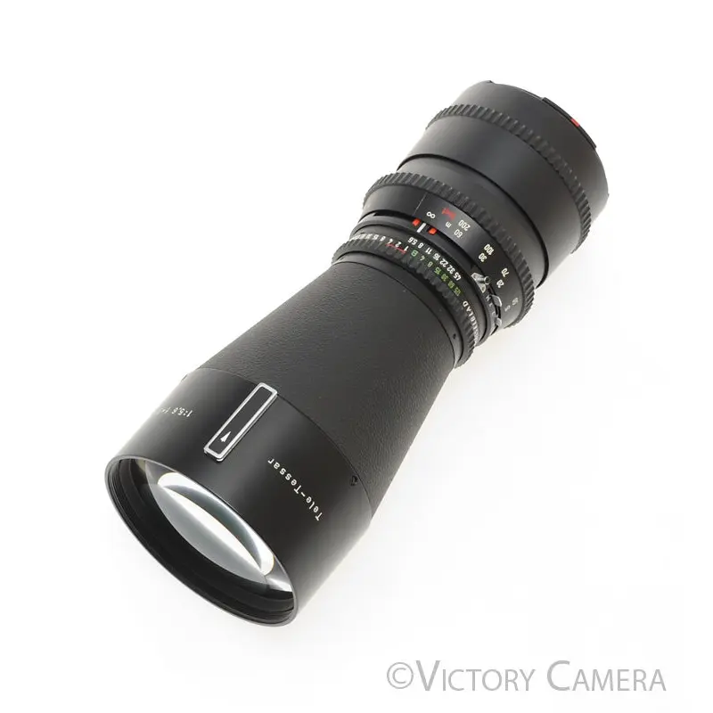 Hasselblad Zeiss 350mm f5.6 T* Tele-Tessar Telephoto Lens w/ Shade [EXC+]