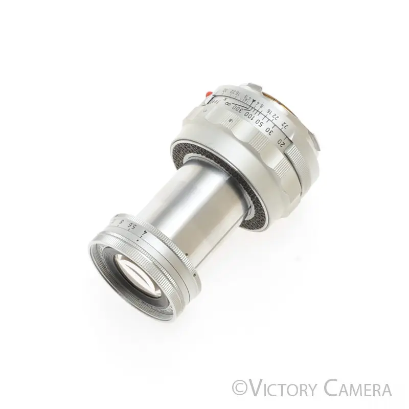 Leica Elmar 9cm 90mm f4 Collapsible M Mount Lens  [EXC]
