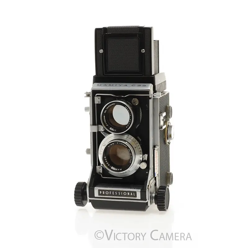 Mamiya C33 Medium Format TLR Camera w/ 105mm f3.5 Lens -New Seals-  [EXC]