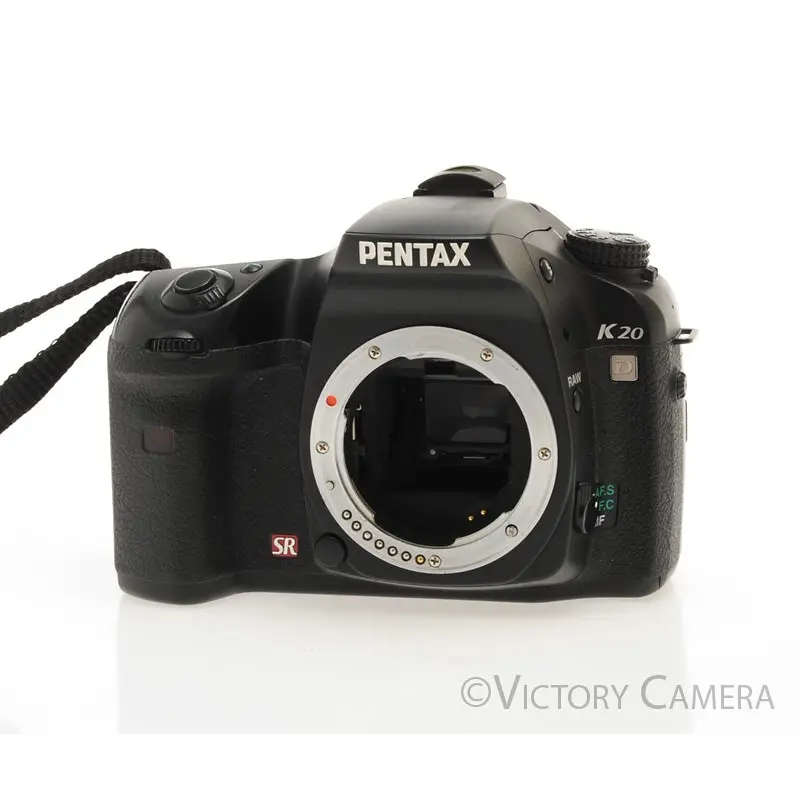 Pentax K20D 14.6MP Digital SLR Camera Body w/ Charger  [EXC]