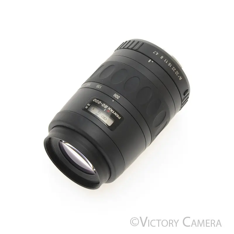Pentax SMC Pentax-F 80-200mm f4.7-5.6 Autofocus K Mount Zoom Lens [EXC+]