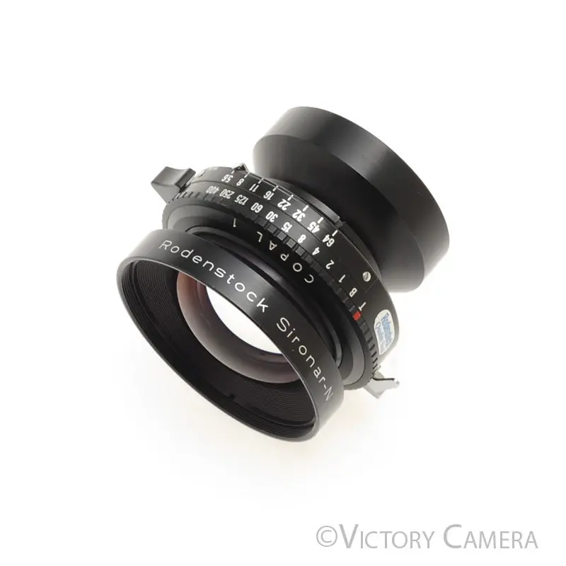 Rodenstock Sironar-N 210mm f5.6 MC 4x5 Lens Copal 1 Shutter [EXC-]