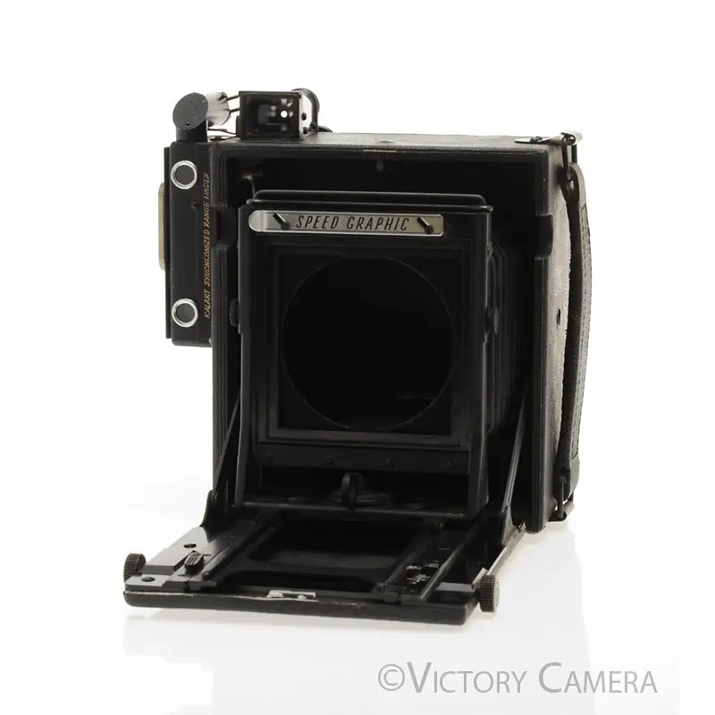 Graflex Speed Graphic 4x5 View Camera Body -Nice- [EXC]