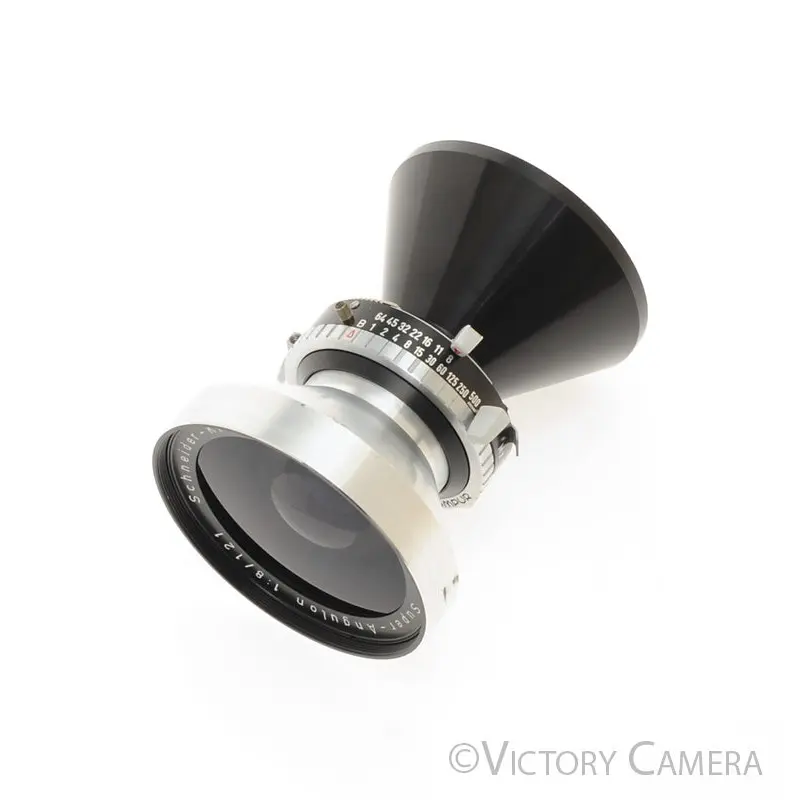 Schneider Super Angulon 121mm f8 Large Format Wide Angle Lens  [EXC]