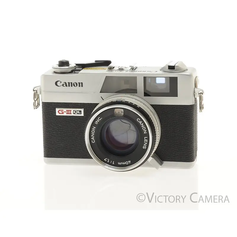 Canon Canonet QL17 QL-17 GIII Rangefinder Camera -New Seals- [EXC+]