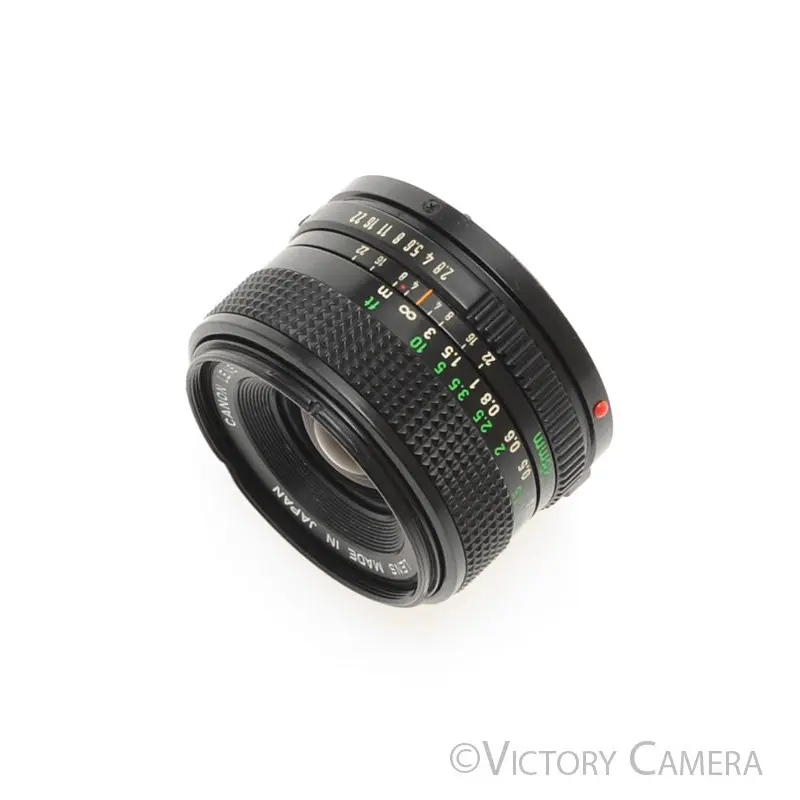 Canon FD 28mm f2.8 (late version) Manual Focus Wide Angle Lens [EXC]