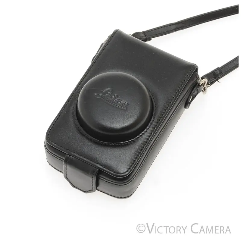 Leica Black Leather Case 18690 for D-Lux 4, D-Lux 5 [EXC+]