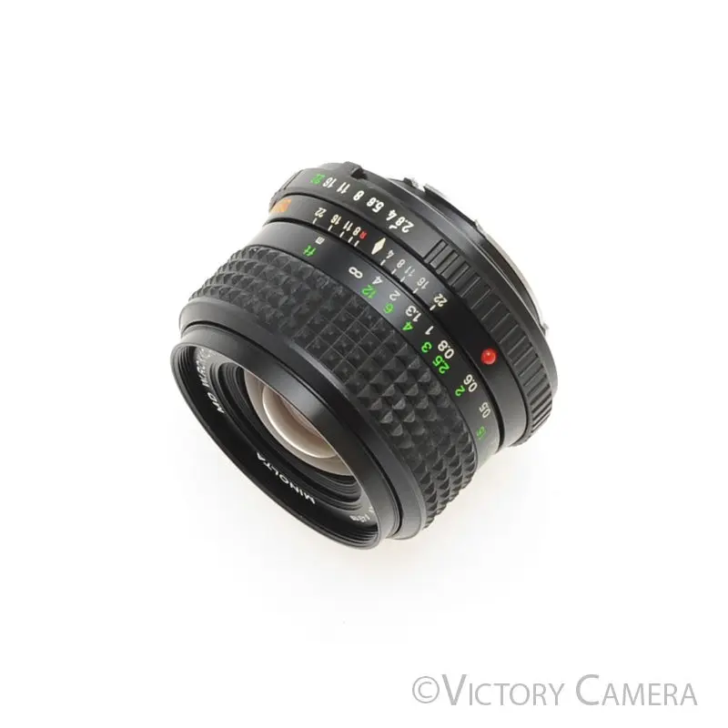 Minolta W.Rokkor 28mm f2.8 Manual Focus Wide Angle Prime Lens [EXC]