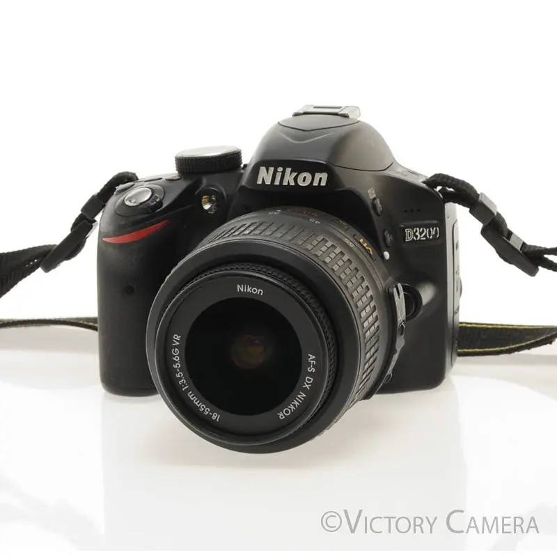Nikon D3200 Digital SLR Camera Body w/ 18-55mm AF-S Lens ~16000 Shots [EXC]