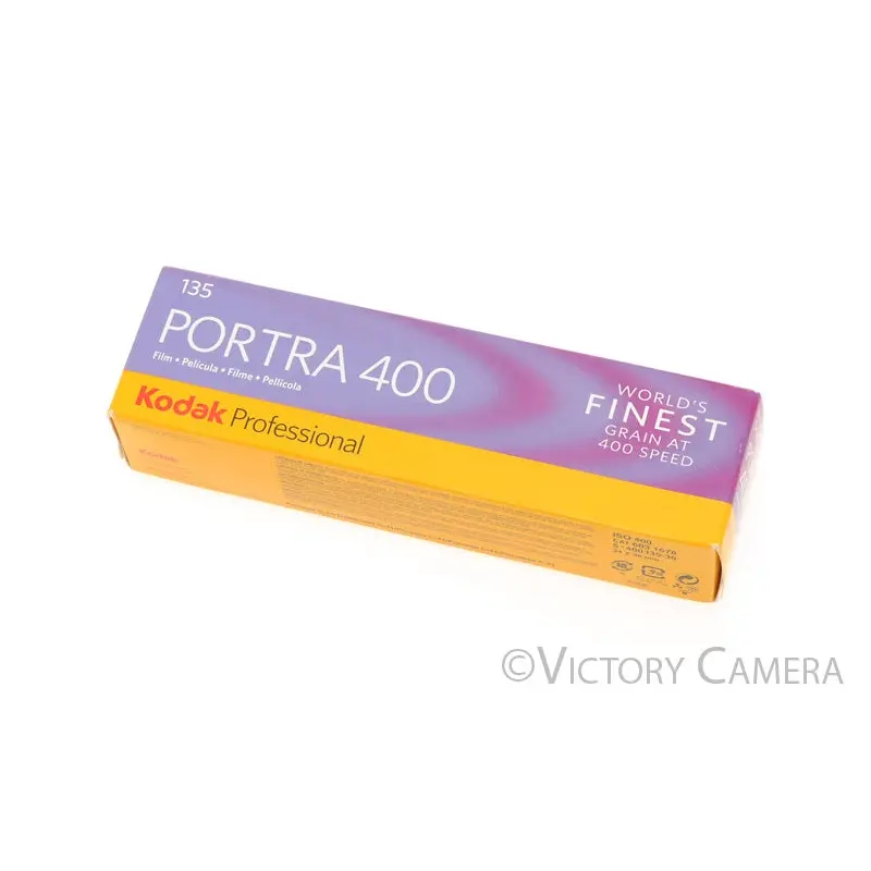 5x Portra 400 35mm Color Negative Film -Sealed Box, Exp. 09/2023- [AS-IS]