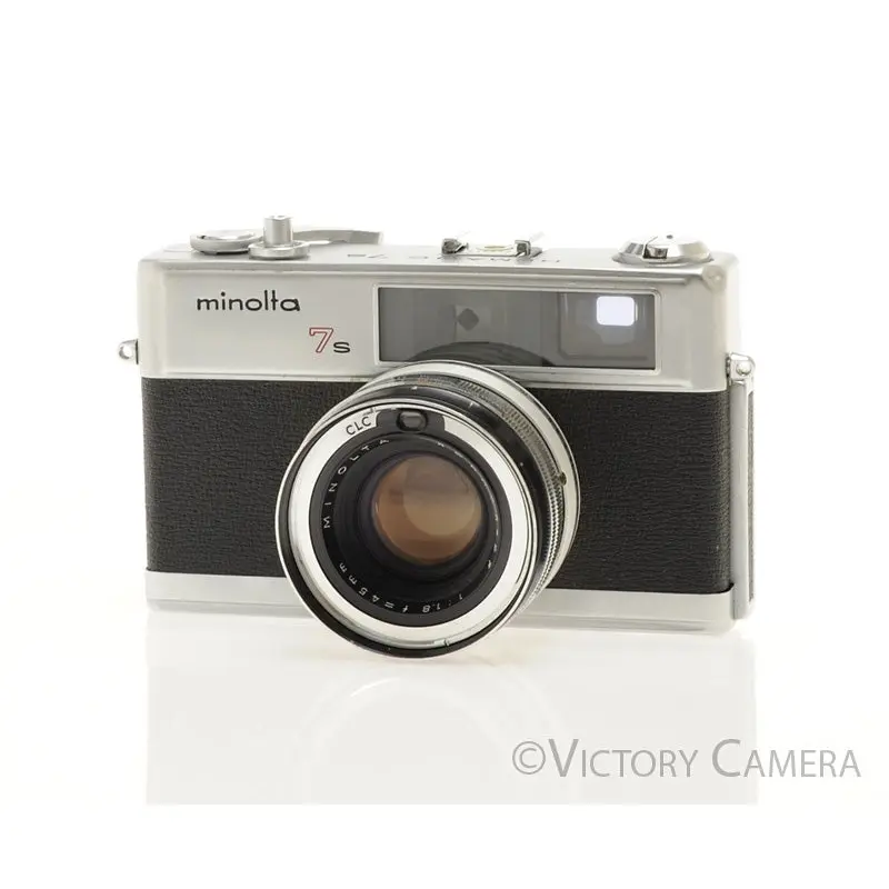 Minolta Hi-Matic 7s Rangefinder Camera with Rokkor 45mm f1.8 Lens [EXC]