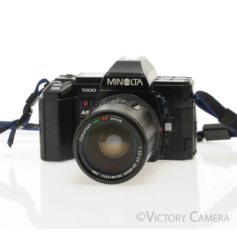 Minolta Maxxum 7000 35mm Autofocus Film Camera with 28-80mm Zoom Lens [EXC]