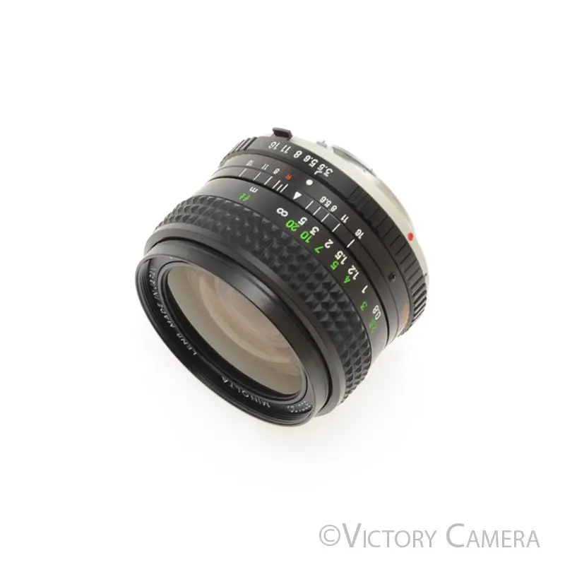 Minolta W.Rokkor-SG 28mm f3.5 MC Wide Angle Lens for MD Mount [EXC]