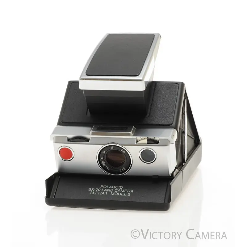Retrospekt Polaroid SX-70 Alpha 1 Model 2 Black (600 Converted) [EXC+]