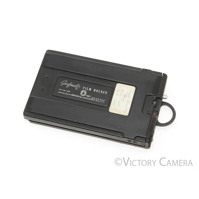 Graflex Grafmatic Rapid 4x5 View Camera Film Holder w/ Six Septums [EXC-]