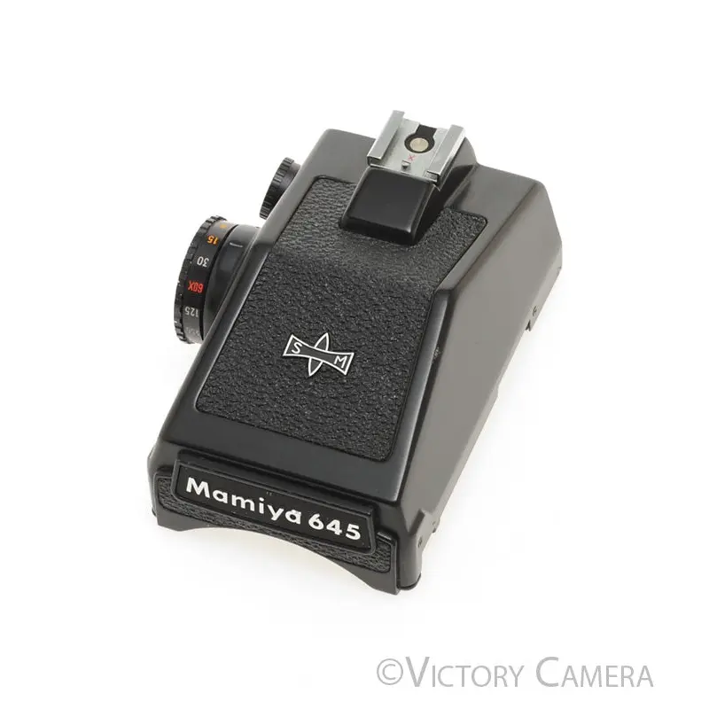 Mamiya 645 Metered PD Prism Finder -Slight Line, Good Meter- [EXC-]