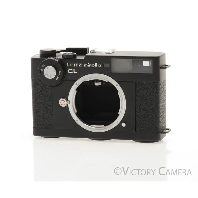 Minolta Leitz CL Black 35mm Rangefinder Camera Body -No Meter- [EXC-]