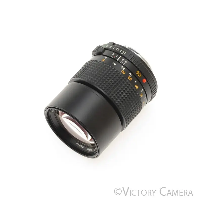 Minolta MD 135mm f2.8 Manual Focus Telephoto Lens MD Mount [EXC]
