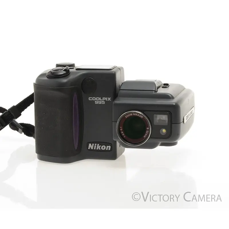 Nikon CoolPix 995 3.3MP Rotating Digital Camera Digicam -Cool- [EXC]