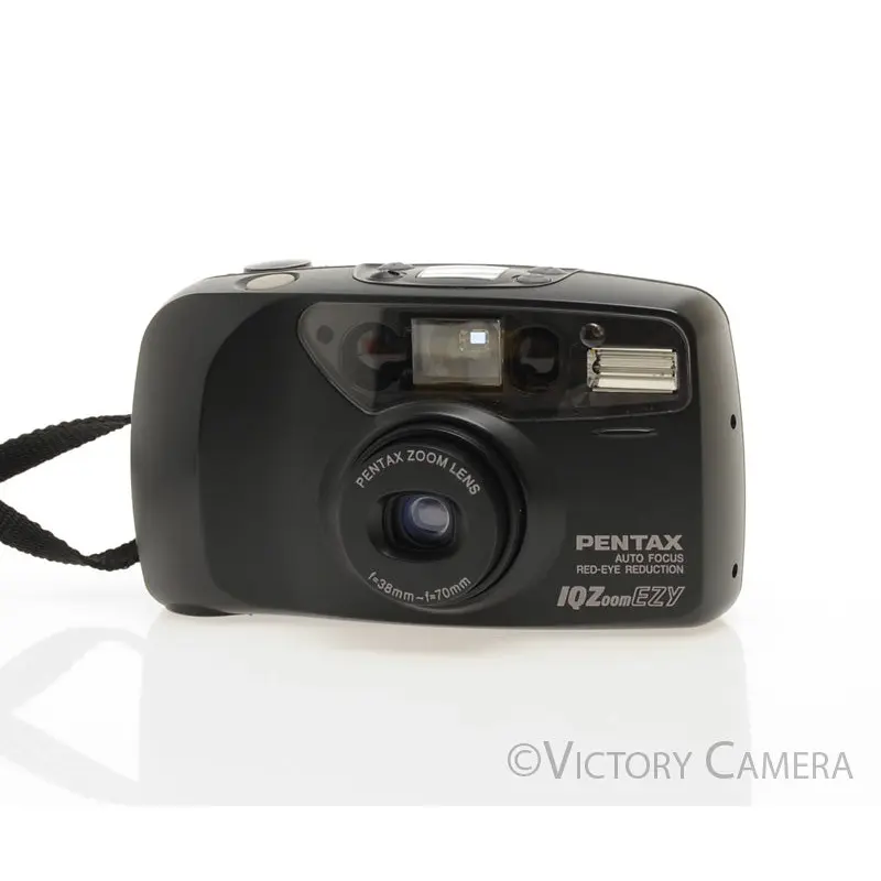 Pentax IQZoom EZY 35mm Point & Shoot Film Camera w/ 38-70mm Lens [EXC+]