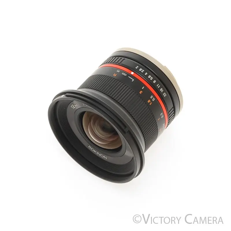 Rokinon 12mm f2 NCS CS E Wide Angle Lens for Sony APS-C E Mount [EXC+]