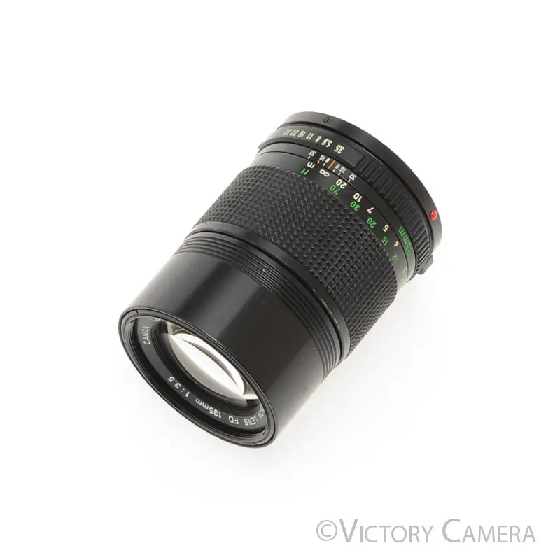 Canon FD 135mm F3.5 (late version) Telephoto Prime Lens [EXC]