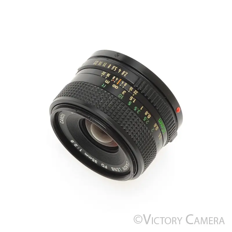 Canon FD 35mm f2.8 (late model) Wide Angle Prime Lens [EXC+]