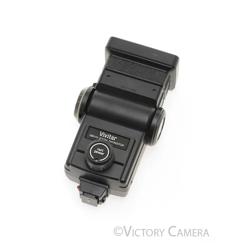 Vivitar 285HV Zoom Thyristor Speedlite Flash for Film Camers [EXC]