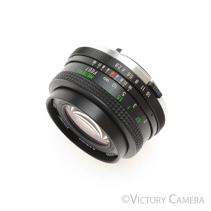 Vivitar 28mm f2.8 MC Wide Angle Lens for Olympus OM [EXC+]