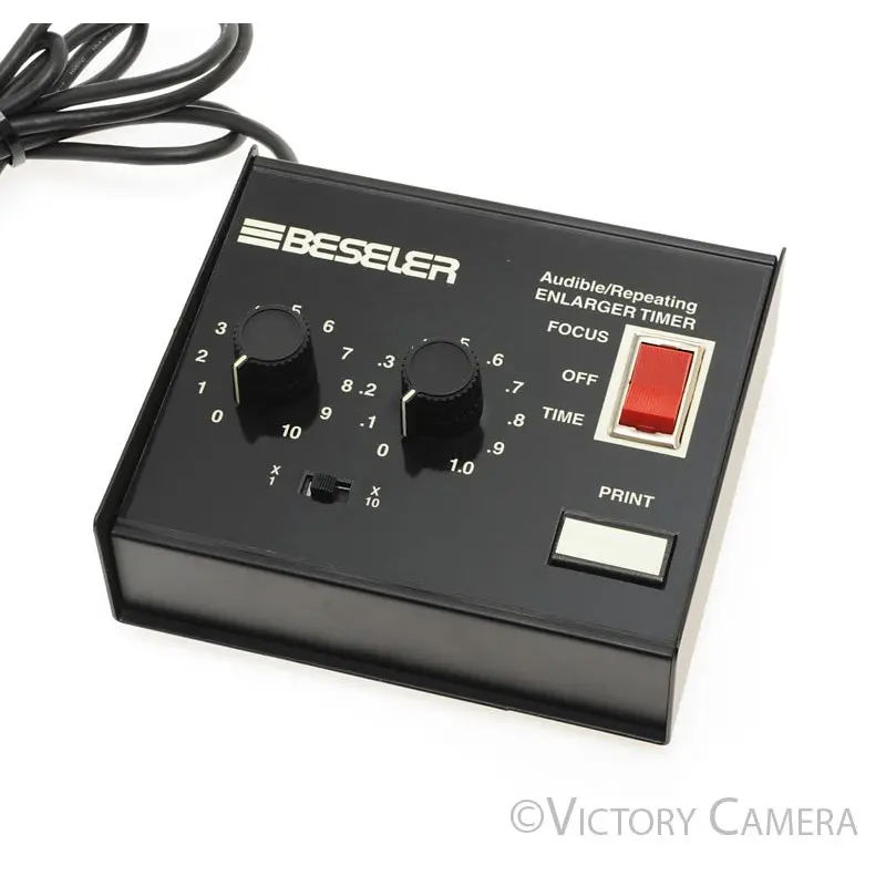 Beseler Audible/Repeating Darkroom Timer Cat. # 8177 [EXC+]