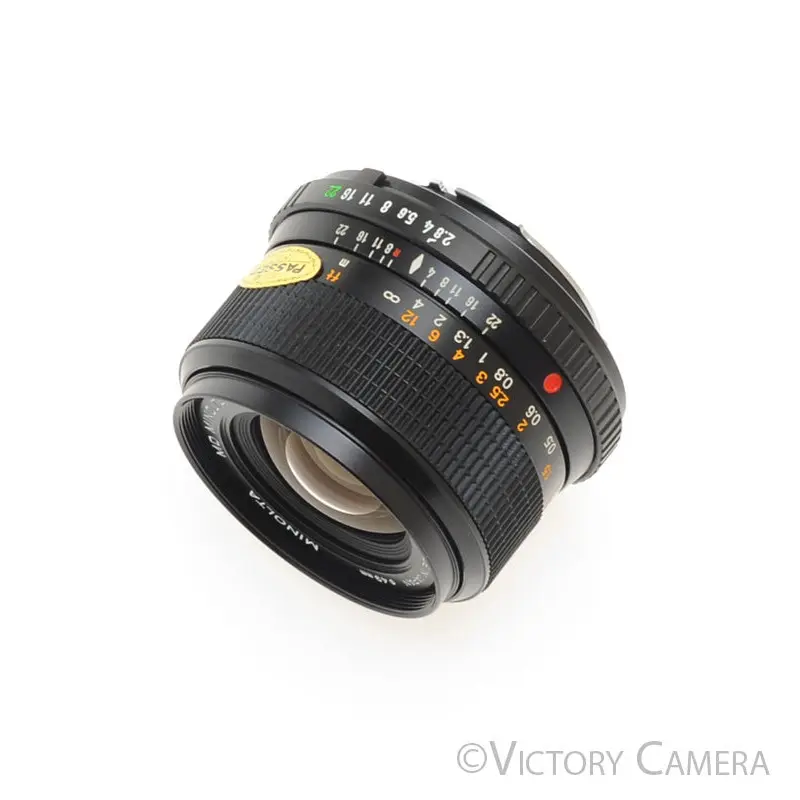 Minolta MD Celtic 28mm f2.8 Wide Angle Prime Lens -Light Marks- [GOOD]