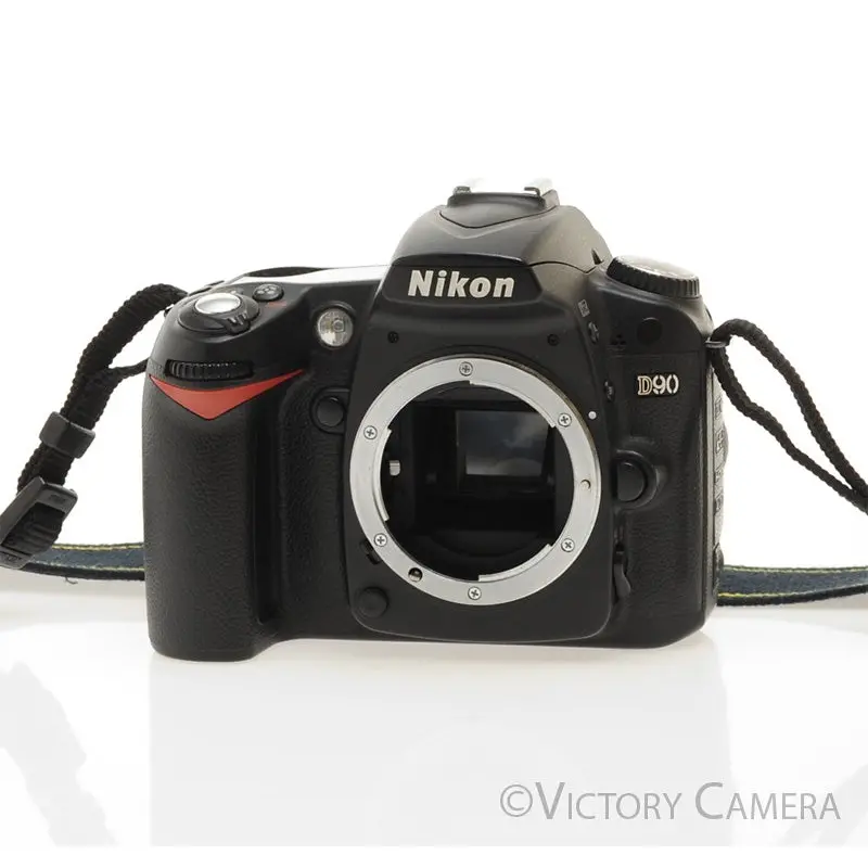 Nikon D90 12.3MP Digital SLR Camera Body -~19,400 Shots- [EXC]