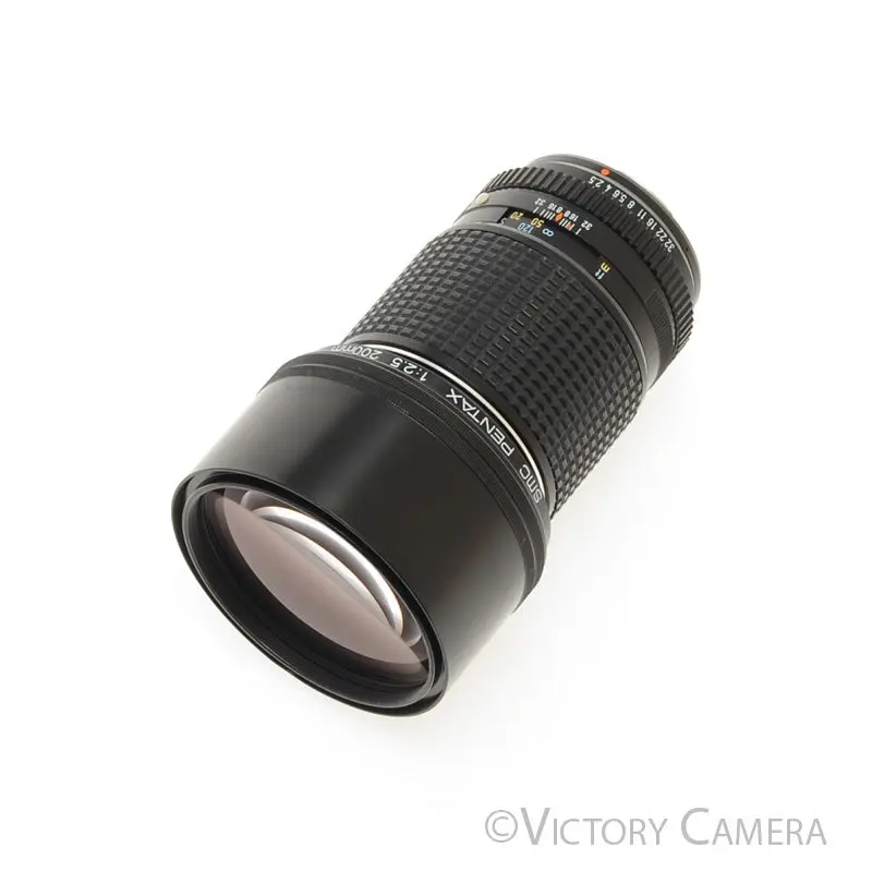 Pentax SMC 200mm f2.5 FAST Telephoto Prime Lens for K Mount