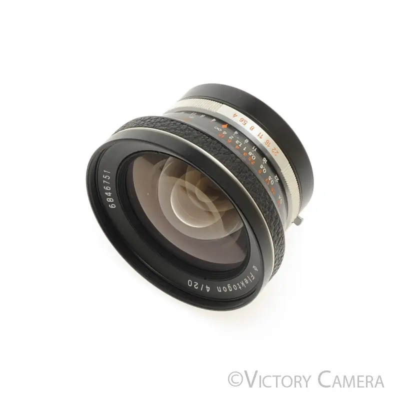 AusJena 20mm f4 Flektogon Wide Angle Lens for Pentax M42 -Light Marks- [GOOD]