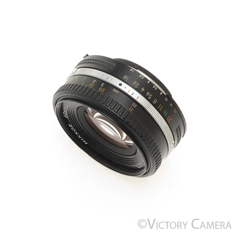 Nikon Nikkor 50mm f1.8 AI-S Pancake Lens  [EXC]