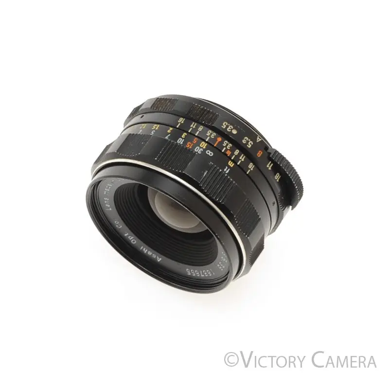 Pentax Super-Takumar 35mm f3.5 M42 Screw Mount Wide Angle Lens [EXC]